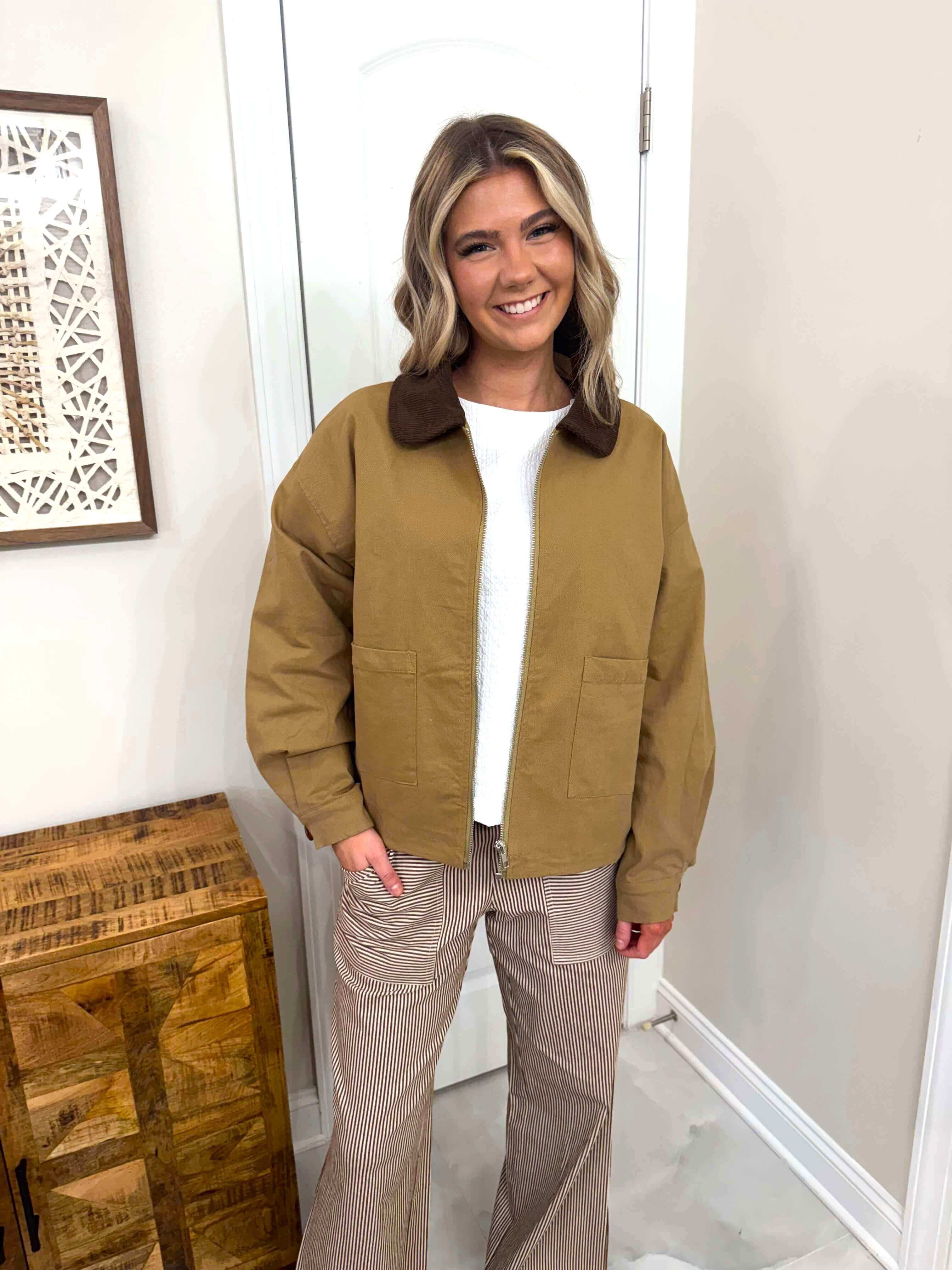 Olivia Collared Jacket