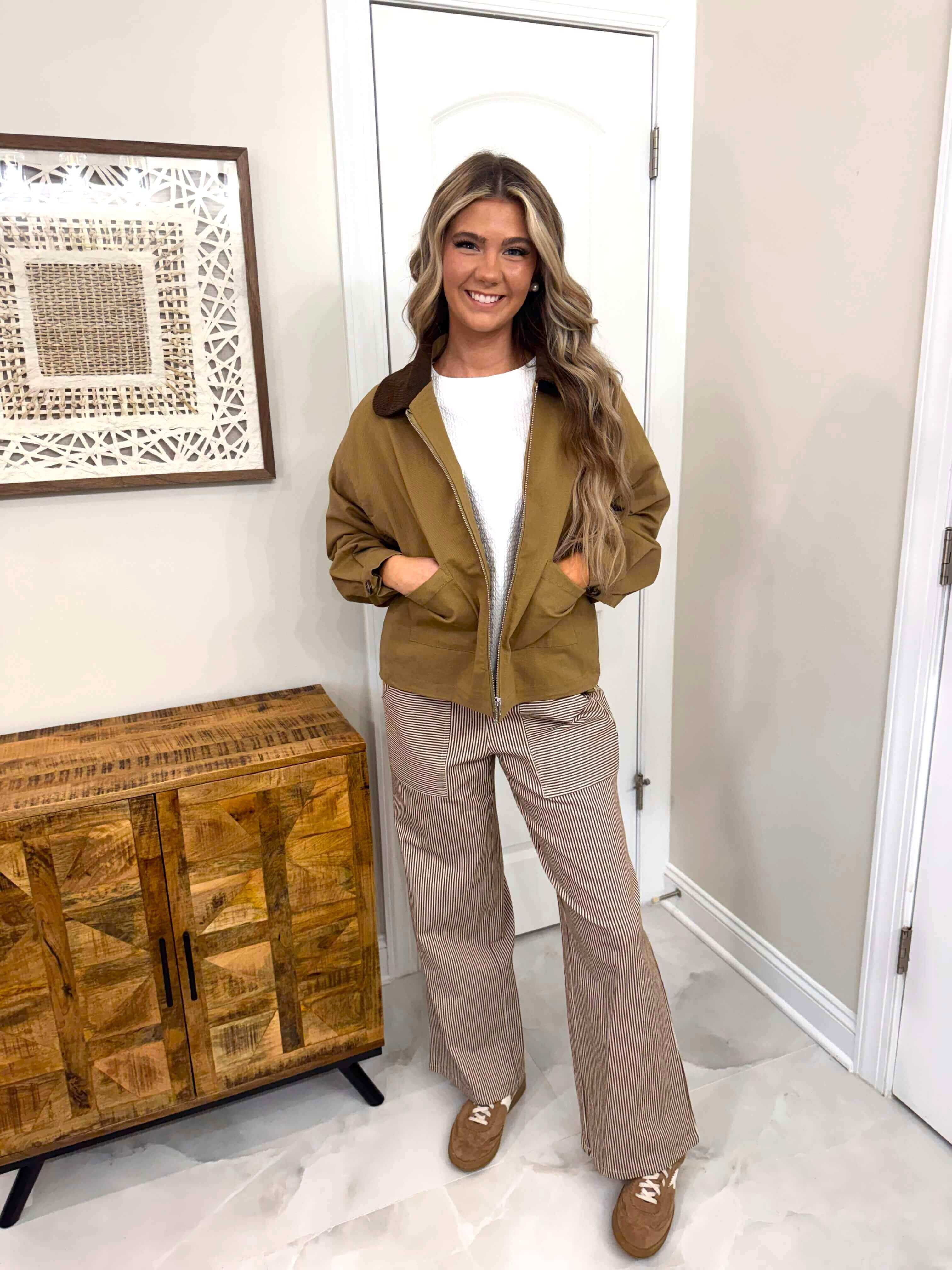 Olivia Collared Jacket