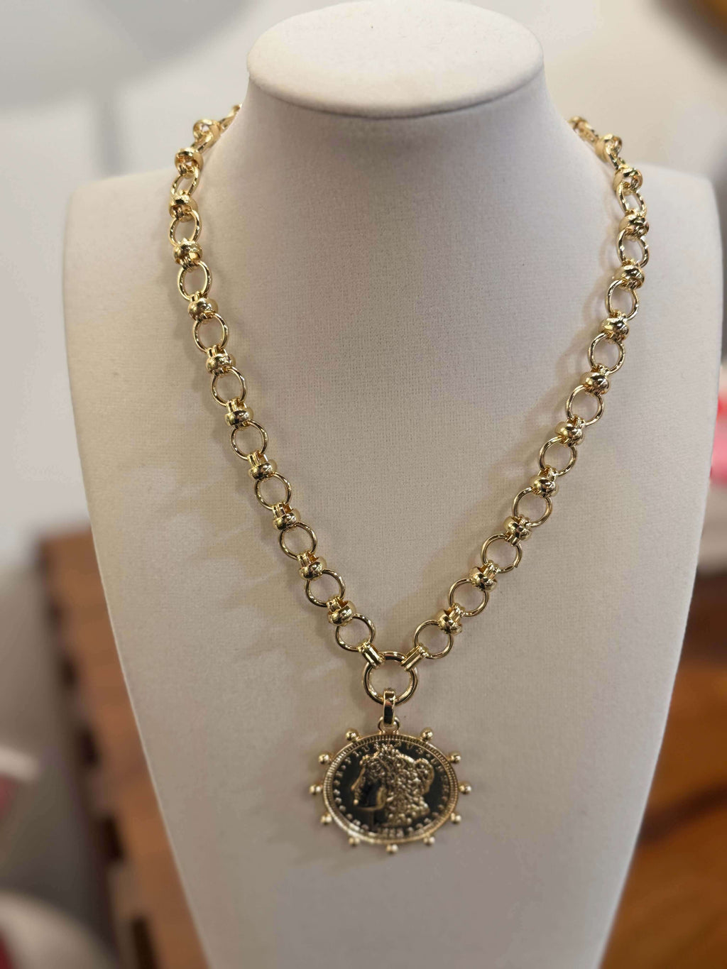 Coin Chain Necklace