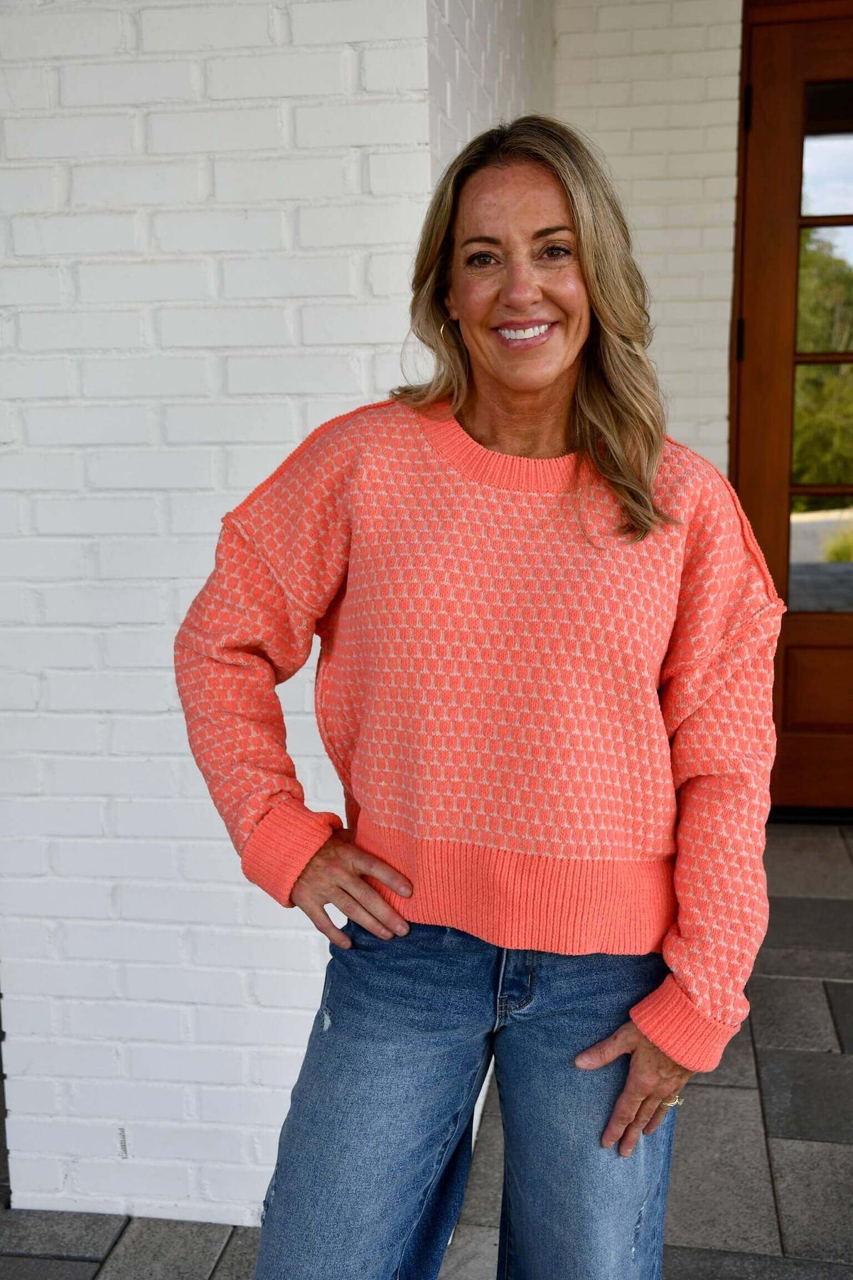 Gia Pattern Sweater