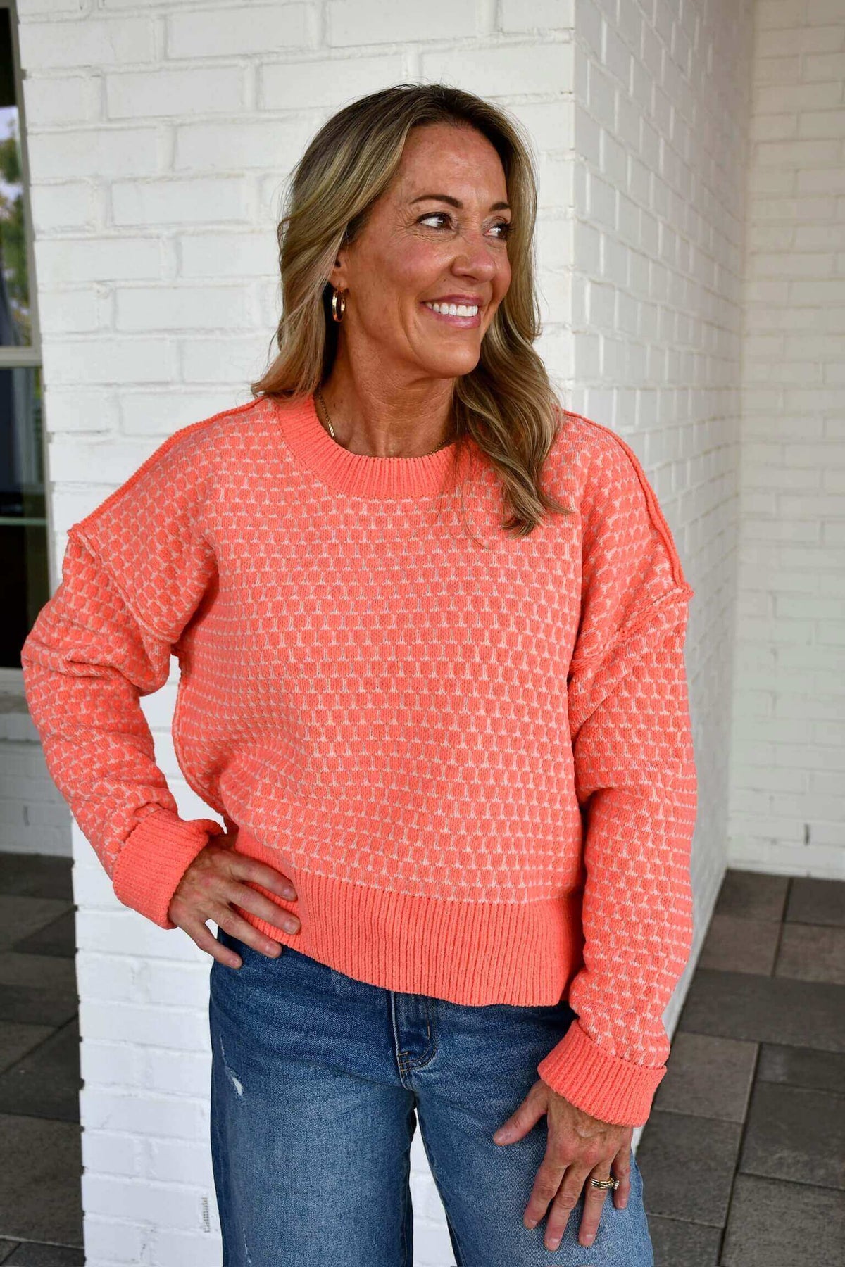 Gia Pattern Sweater