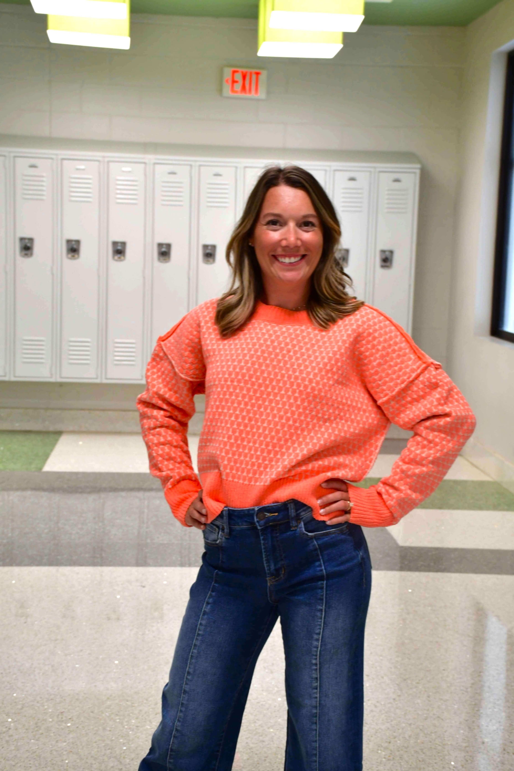 Gia Pattern Sweater