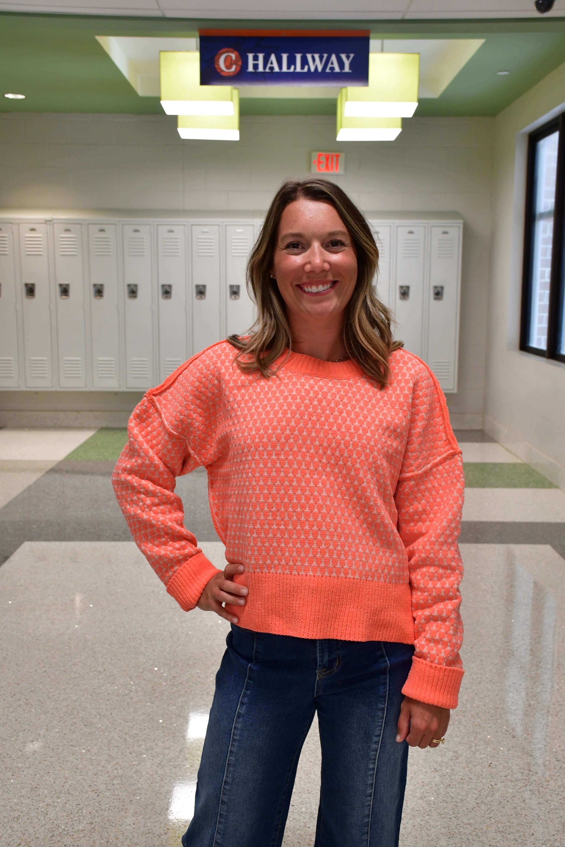 Gia Pattern Sweater