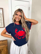 Coastal Crab Sweater