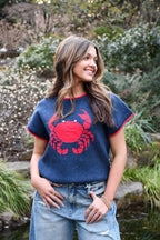 Coastal Crab Sweater