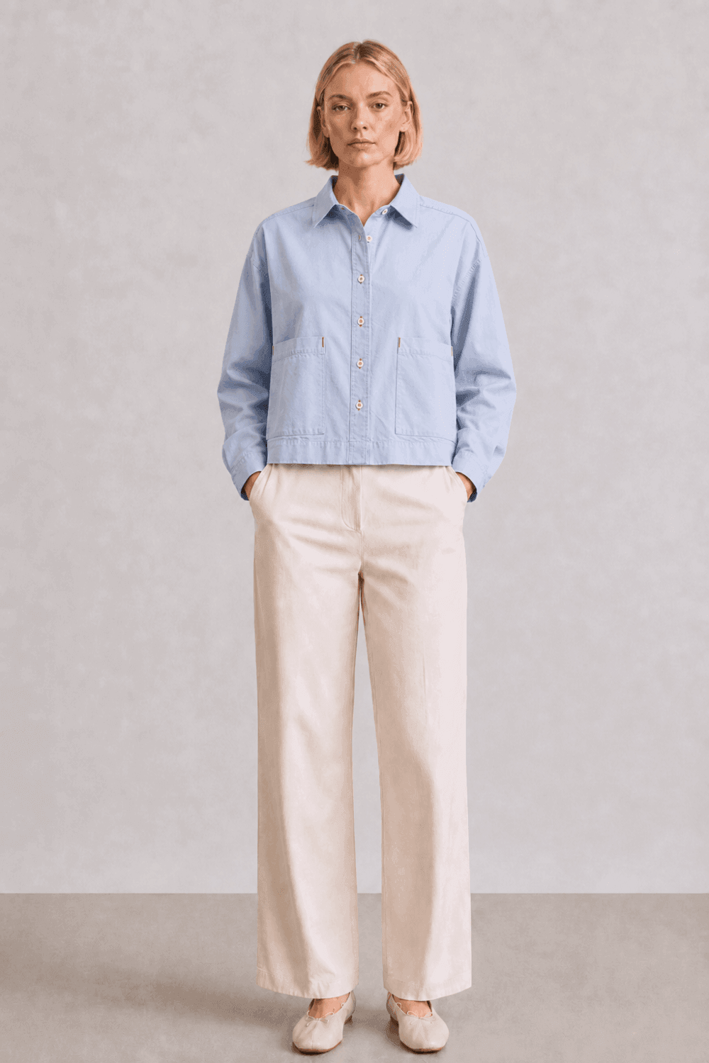 Stef Cropped Shirt