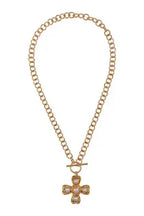 Cross & Pearl Necklace