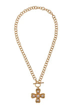Cross & Pearl Necklace