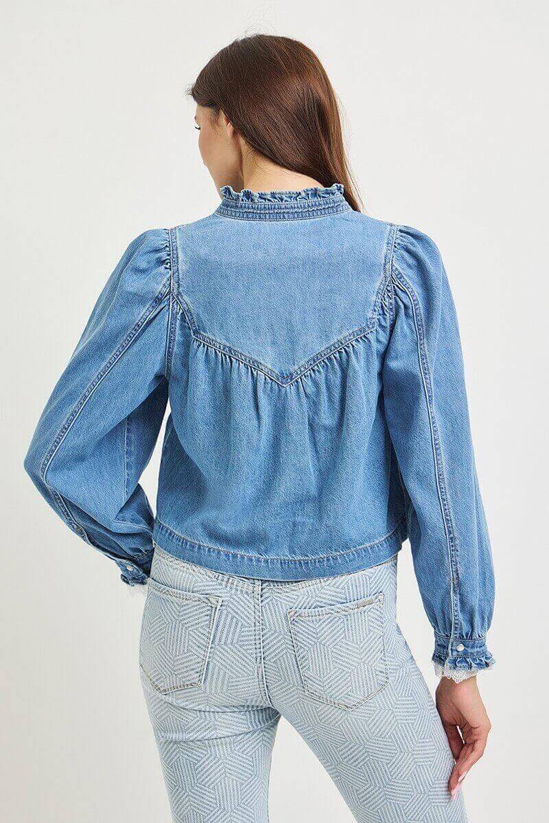 Debbie Denim Top