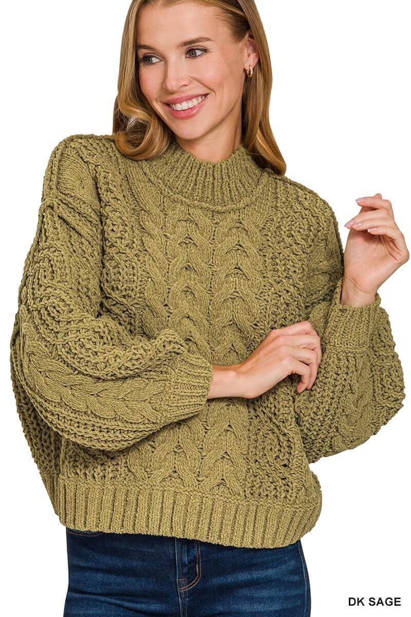 Kari Cable Knit Sweater