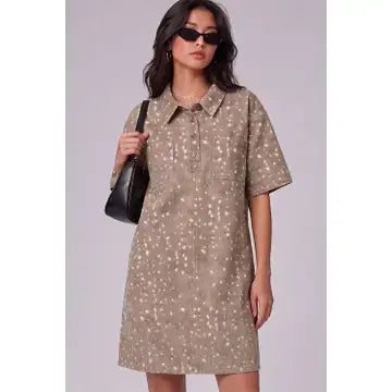 Bambi Print Dress