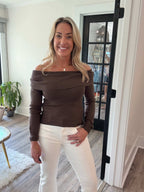Alexis Off Shoulder Sweater