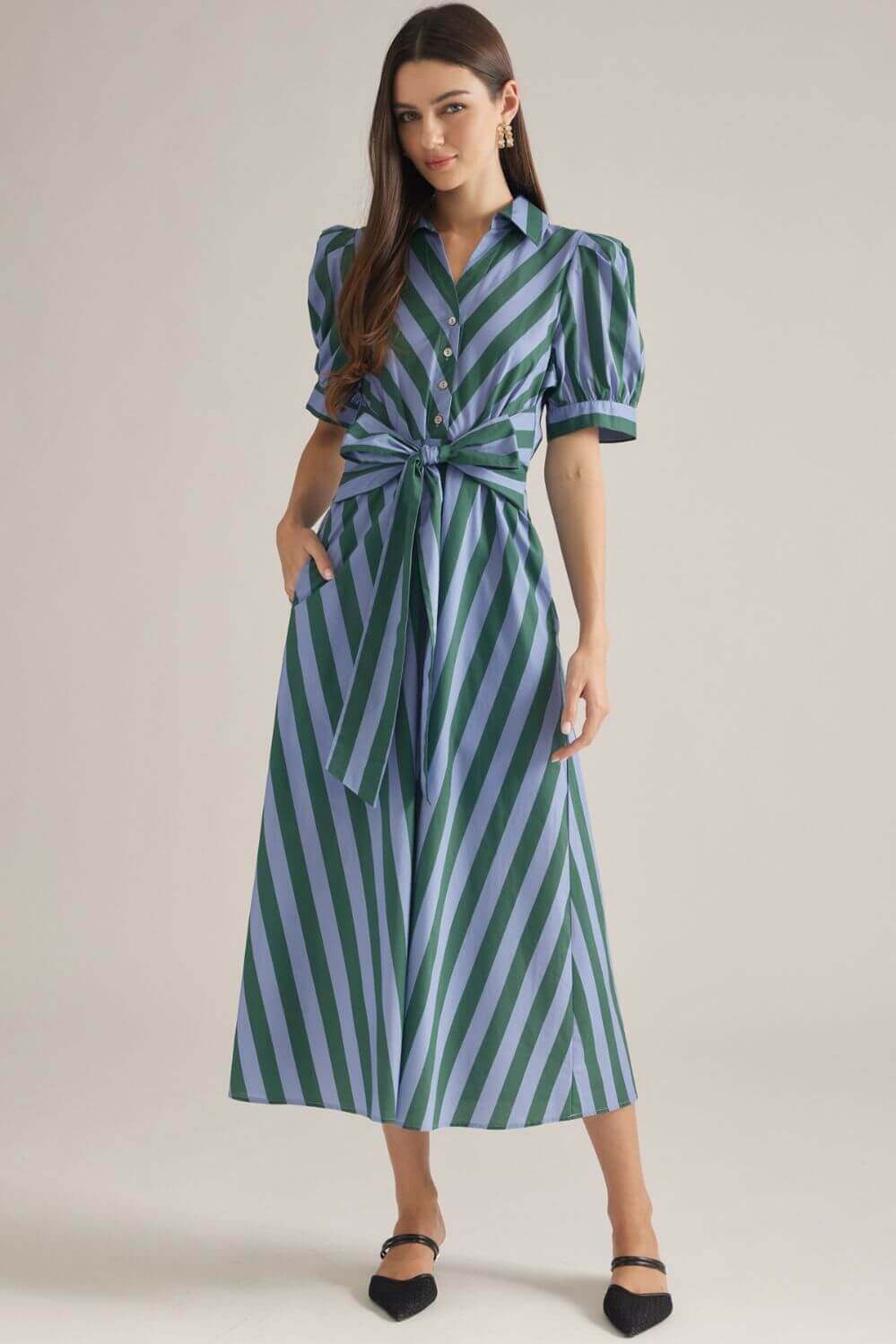 Rosie Stripe Midi
