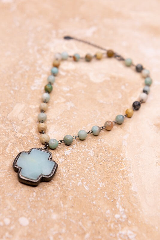 Theresa Amazonite Necklace