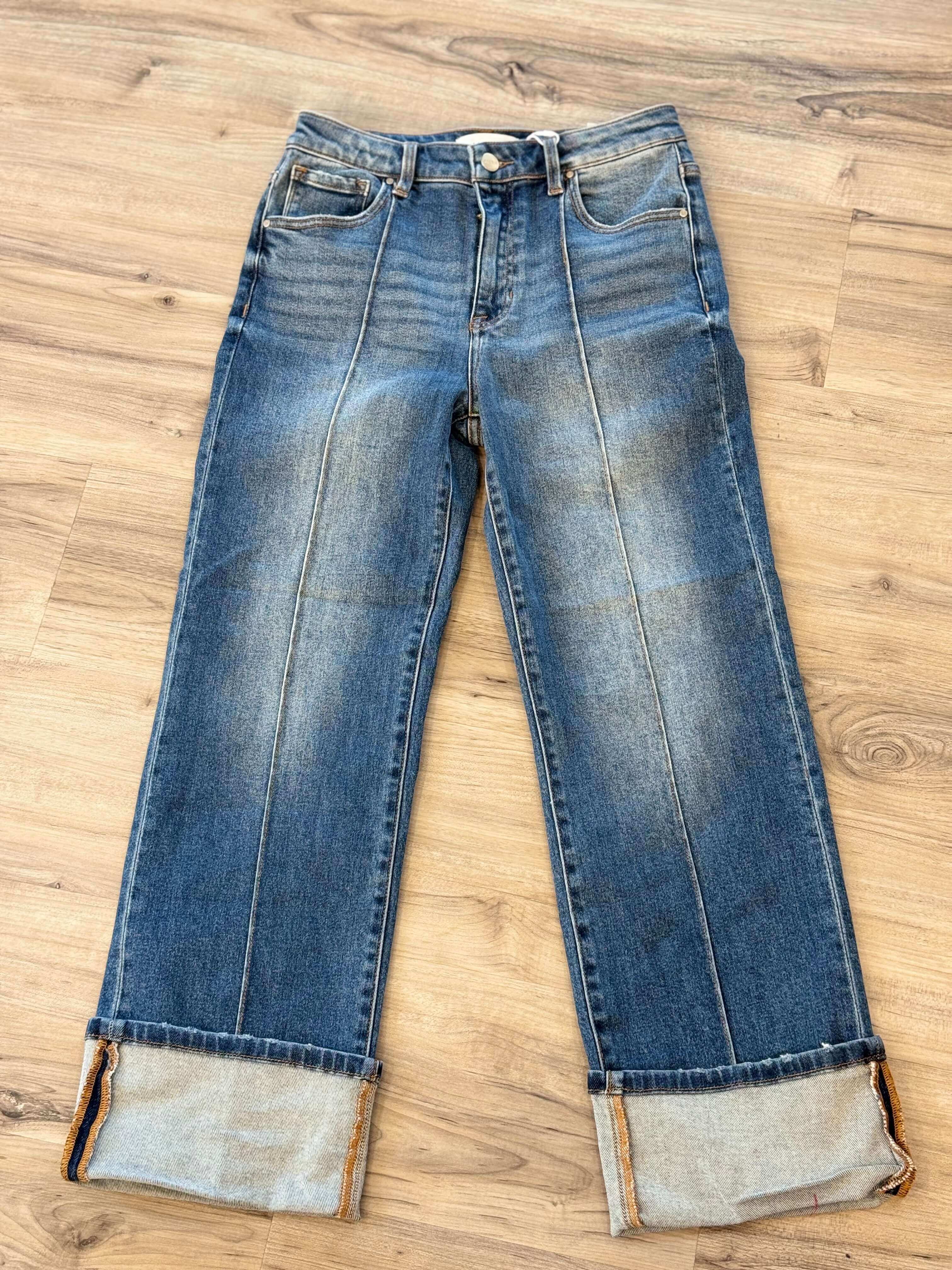 Rebecca Center Seam Jeans