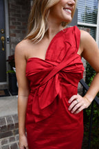 Lisa Knotted Flower Dress