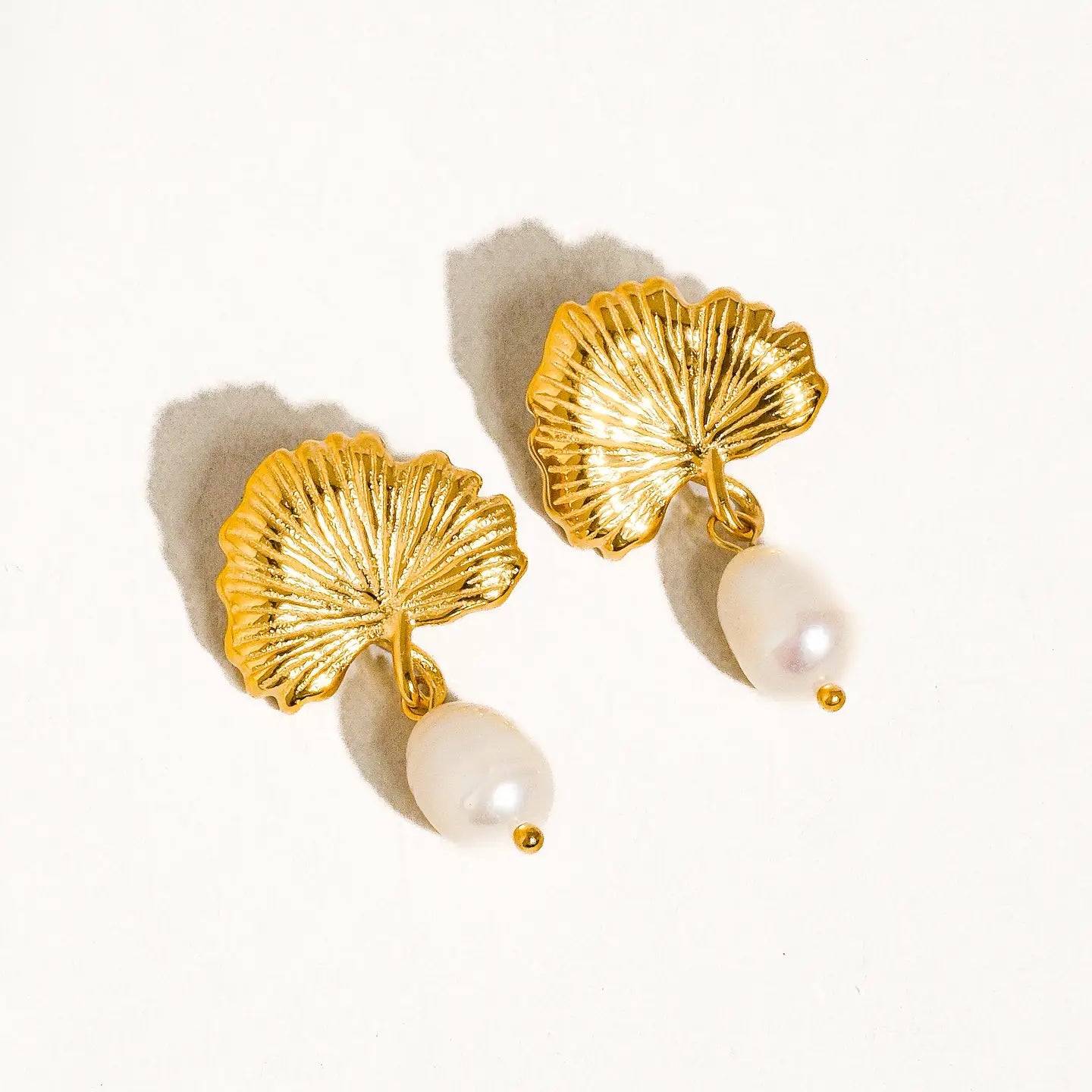 Floral Pear Earring