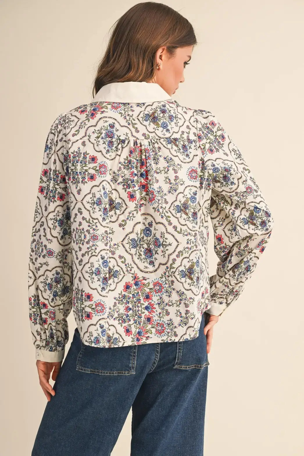 Tanner Print Blouse