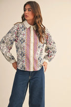 Tanner Print Blouse