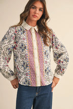 Tanner Print Blouse