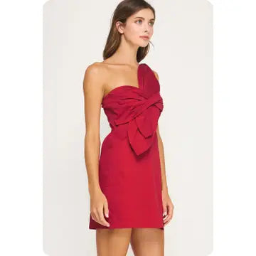 Lisa Knotted Flower Dress