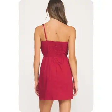 Lisa Knotted Flower Dress