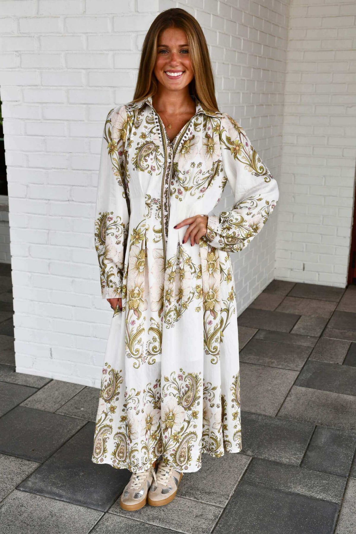 Ashley Olive Midi