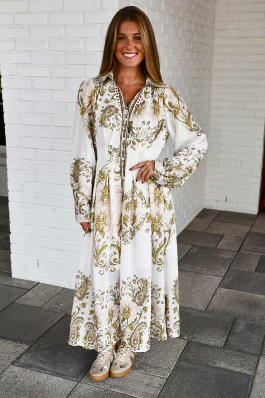 Ashley Olive Midi