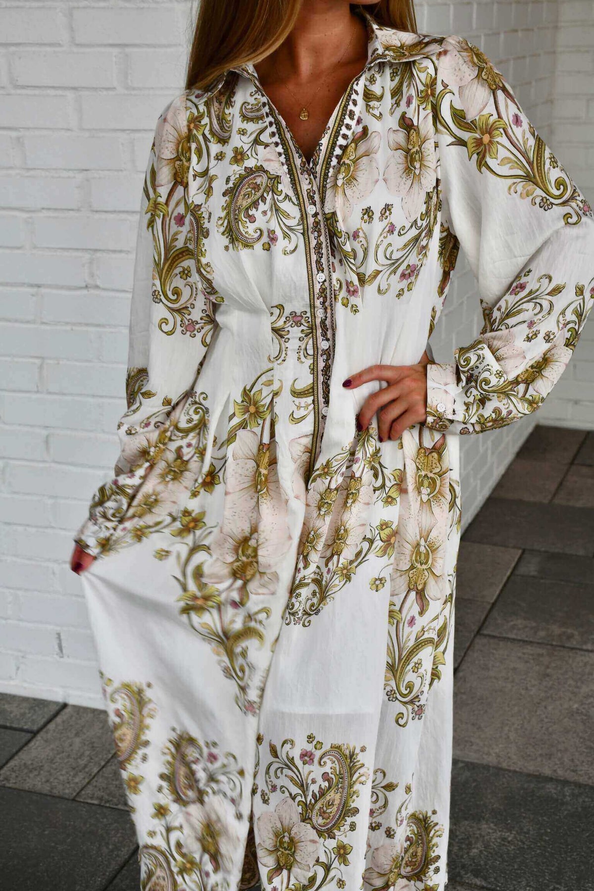 Ashley Olive Midi