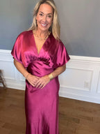 Hammered Gold Textured Necklace