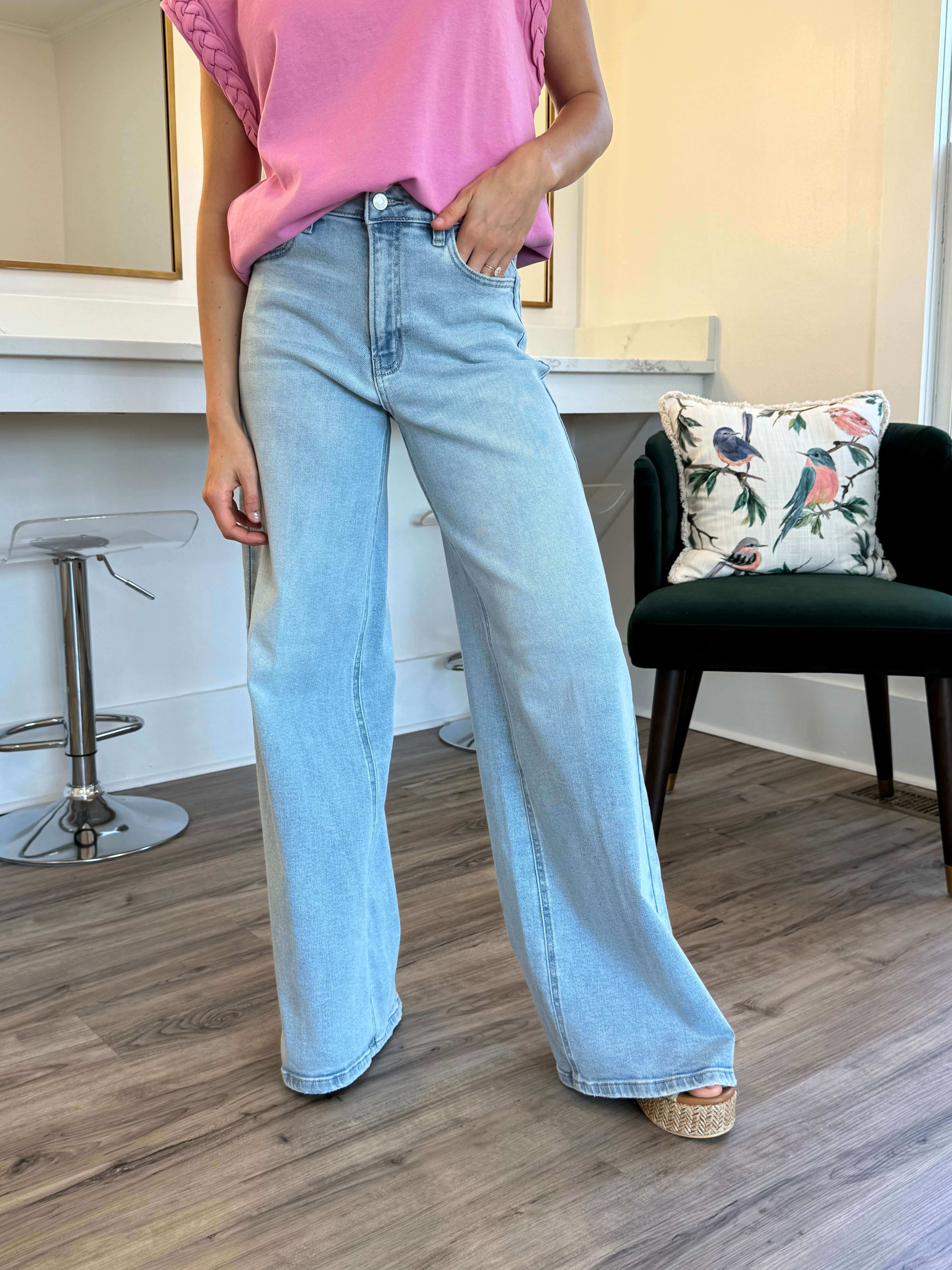 Mitch Wide Leg Jeans