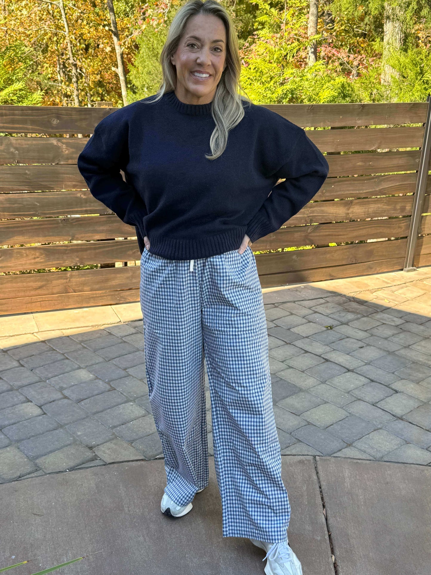 Addie Gingham Pants