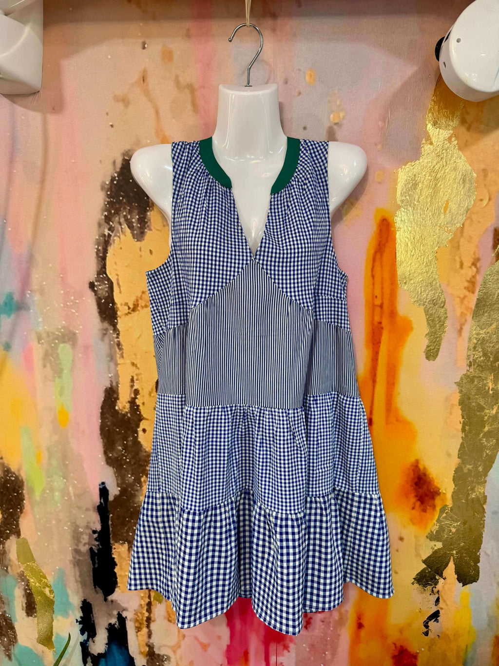 Greta Gingham Dress