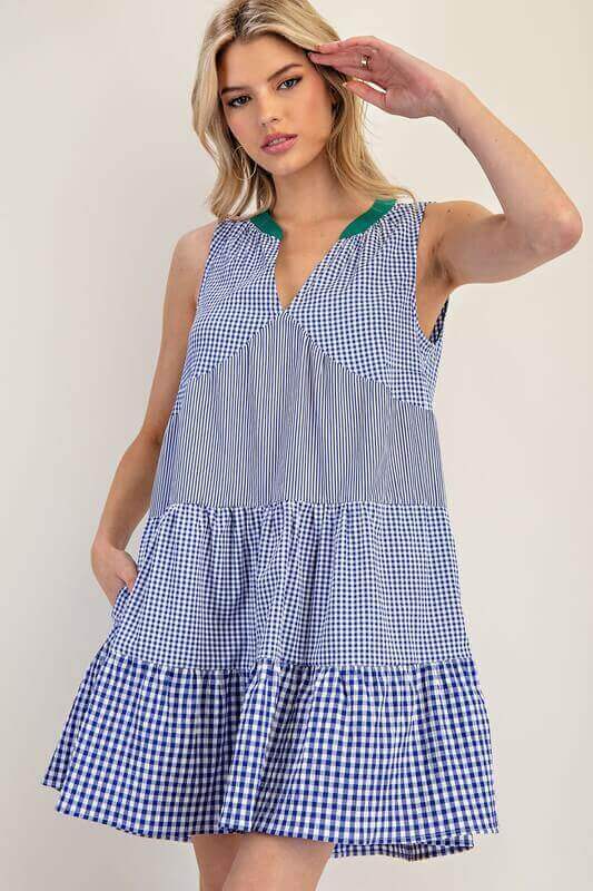 Greta Gingham Dress