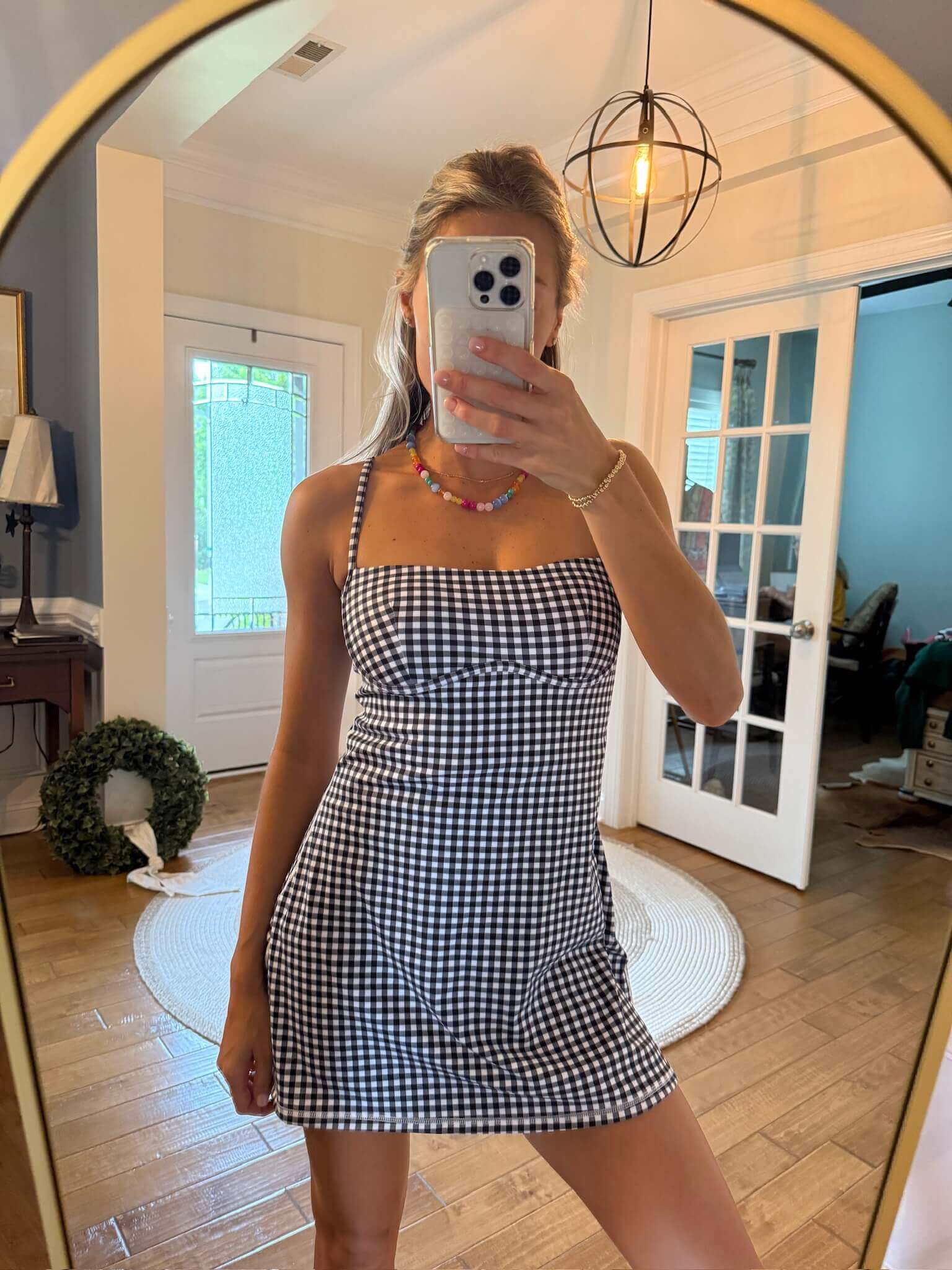 Amelia Gingham Dress