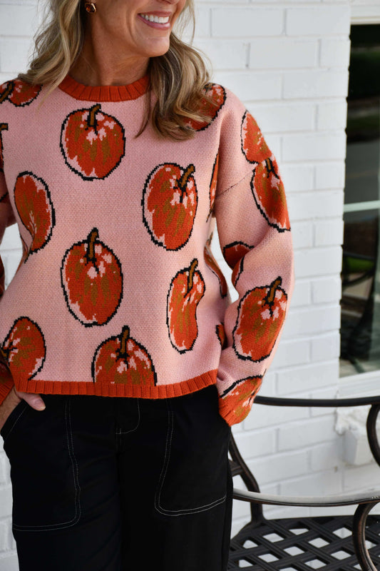 Pumpkin 🎃 Pattern Sweater