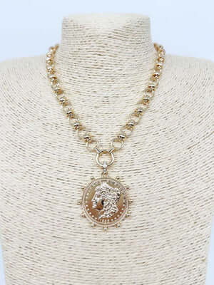 Coin Chain Necklace