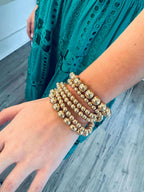 Multi 6 Layer Bead Bracelet