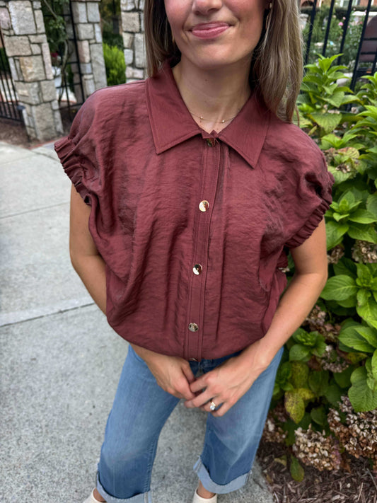 Karen Collared Blouse