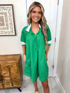 Heritage Green Dress