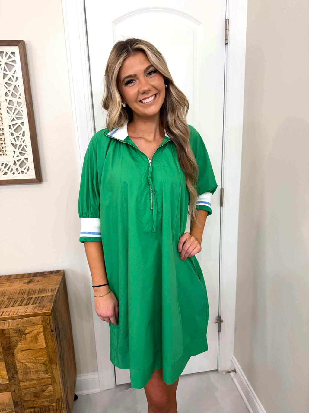 Heritage Green Dress