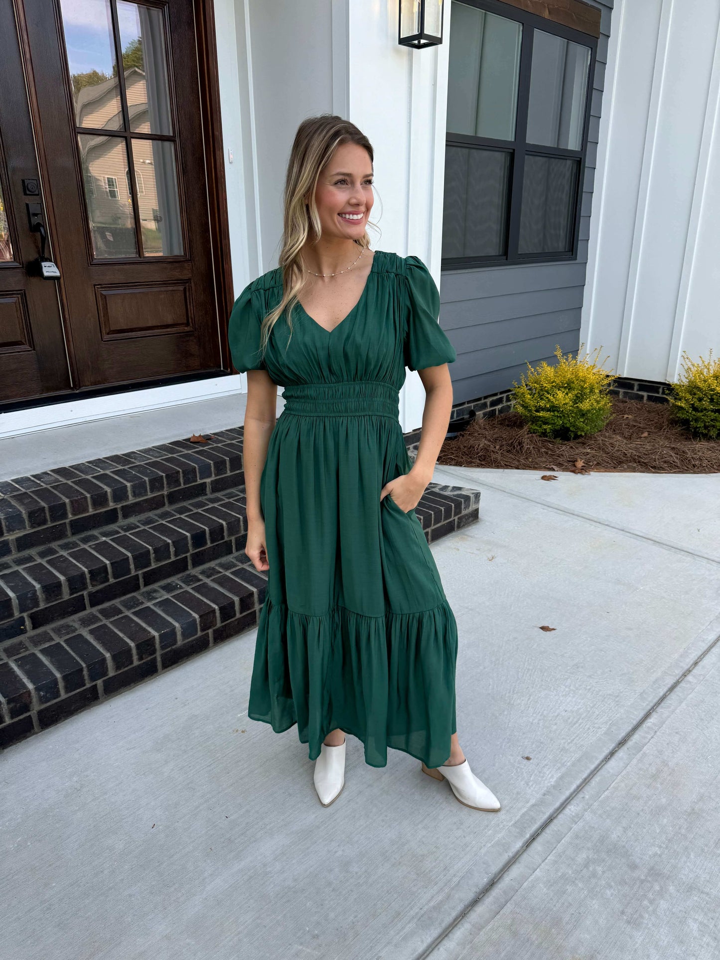 Holly Green Maxi Dress