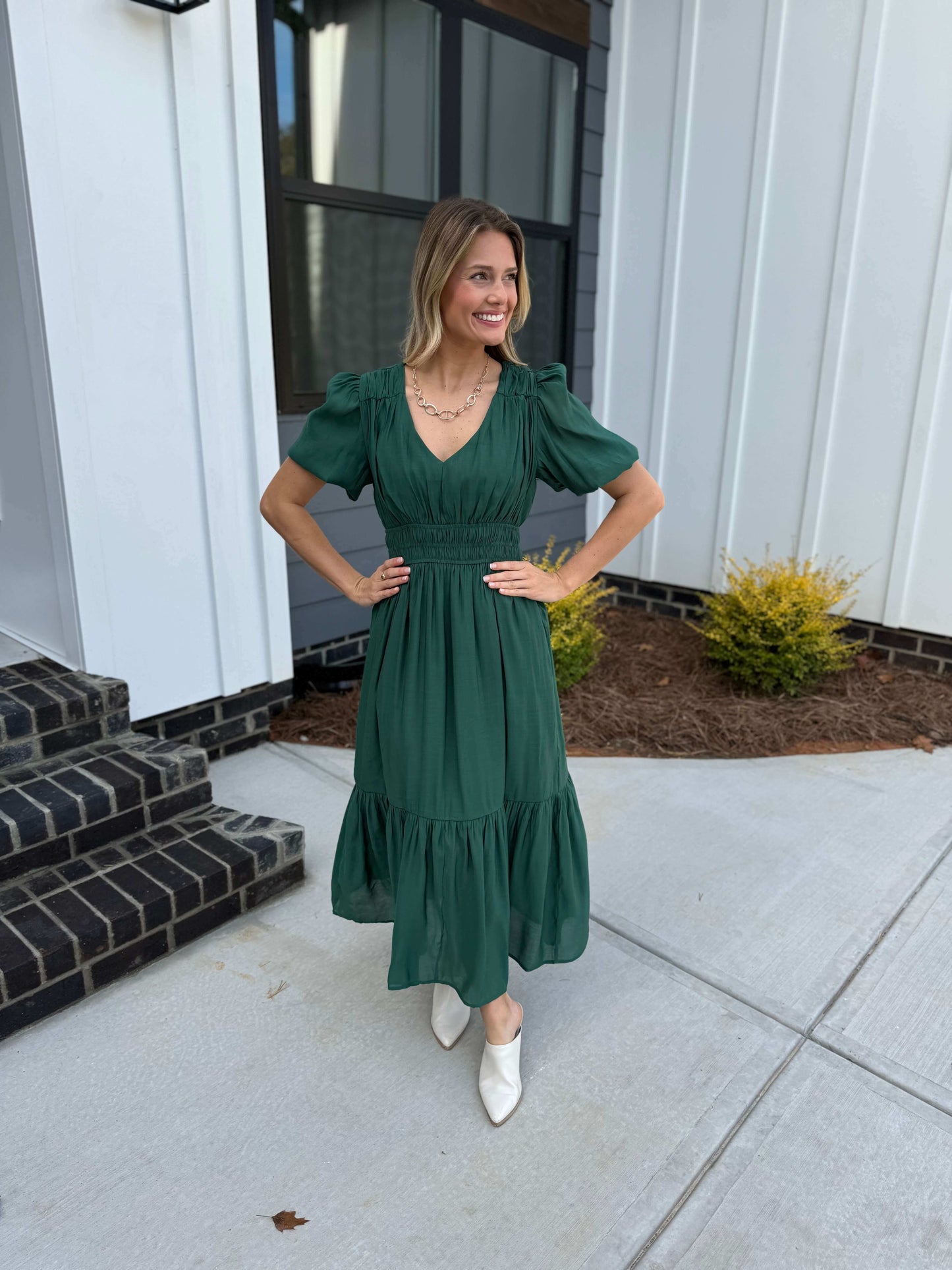 Holly Green Maxi Dress