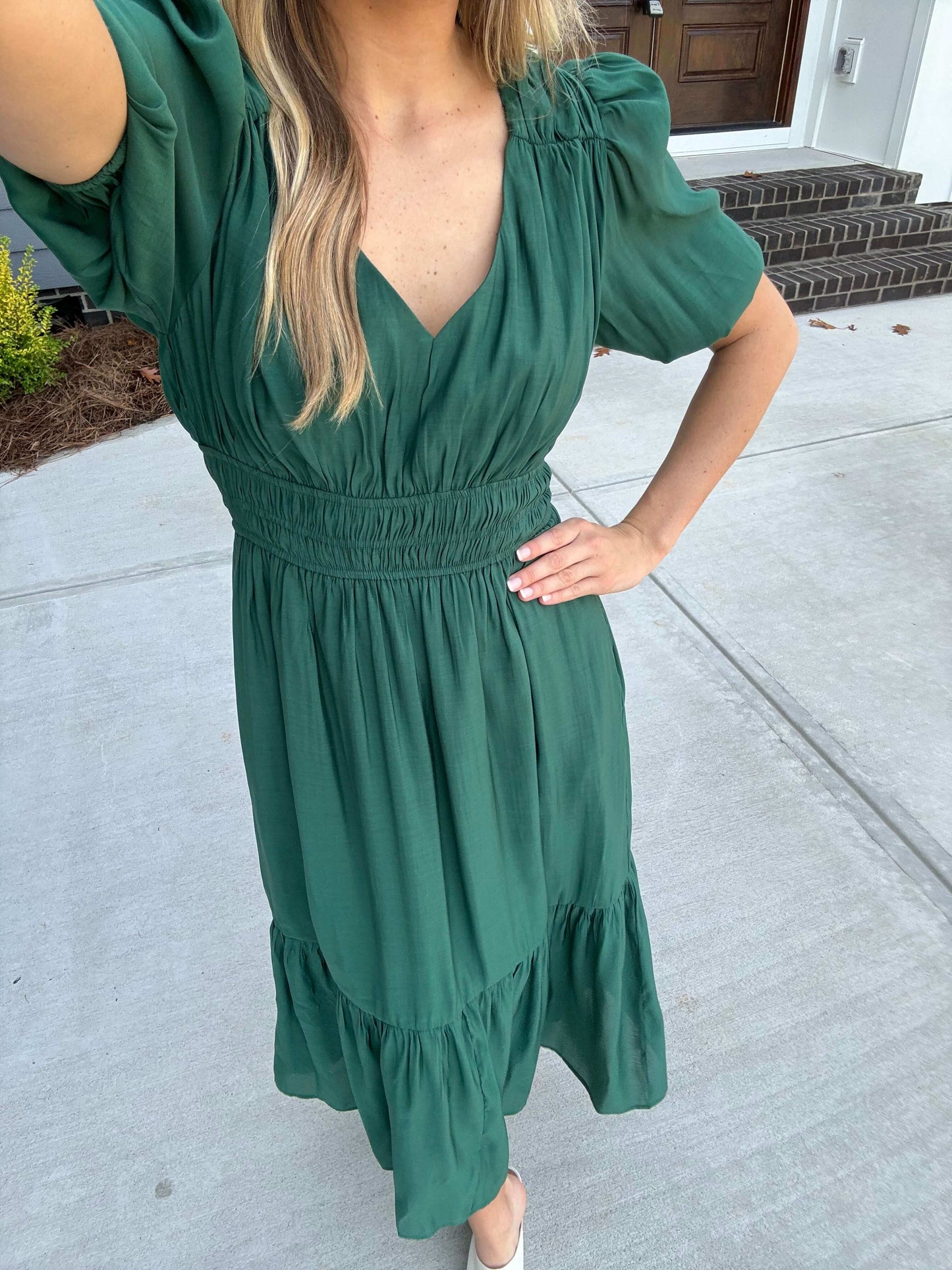 Holly Green Maxi Dress