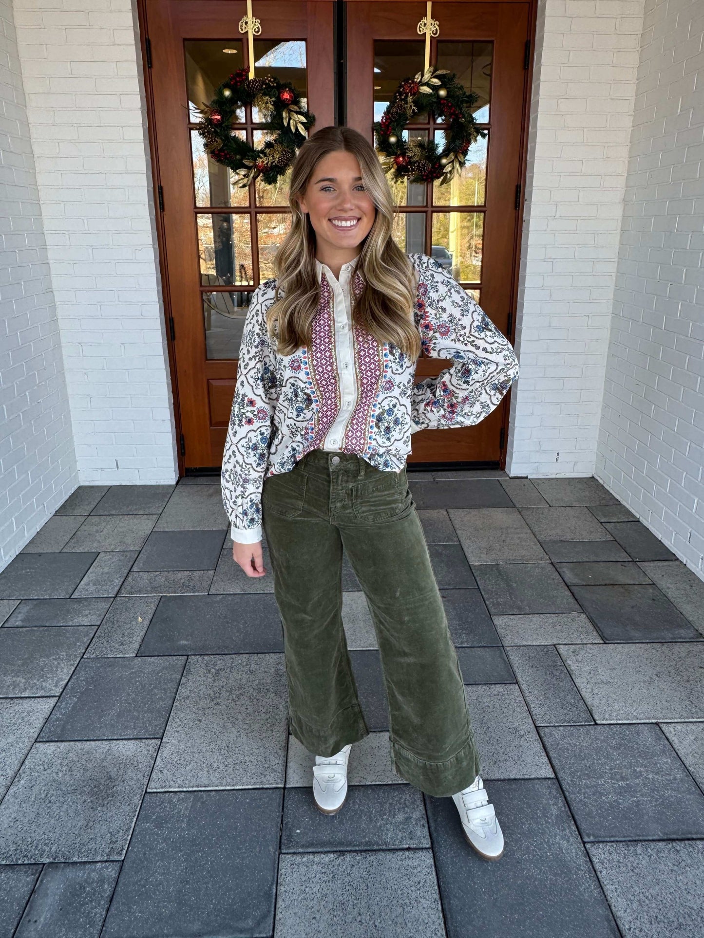 Tanner Print Blouse
