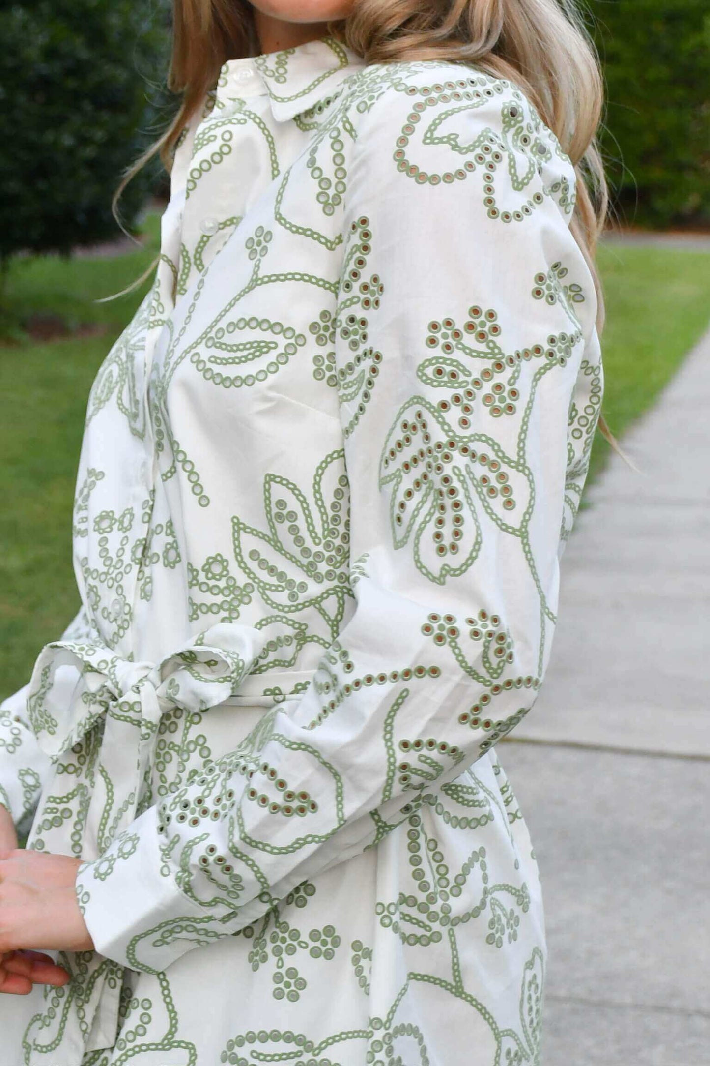 Sarah Lacecap Dress