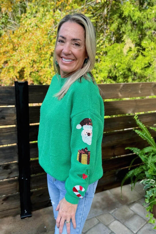 Green Christmas Sweater