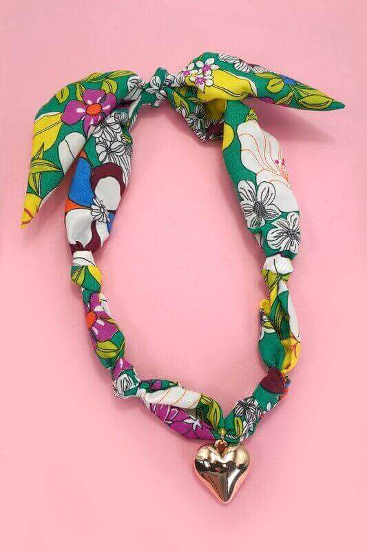 Scarf Necklaces - 4 Colors