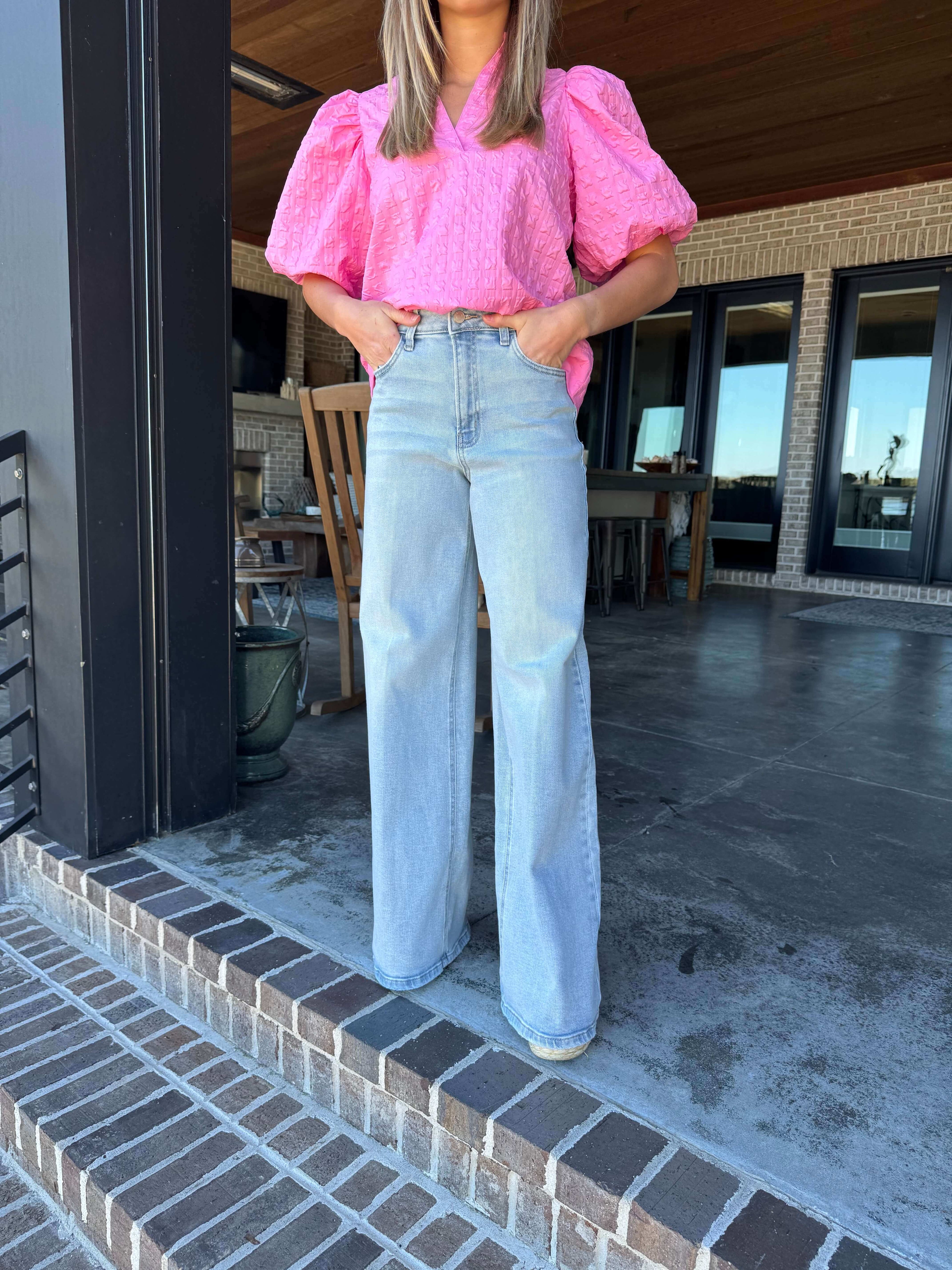 Mitch Wide Leg Jeans