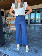 Mathew High Rise Straight Leg